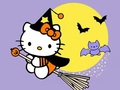 Permainan Coloring Book: Kitty Halloween