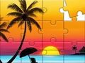 Permainan Jigsaw Puzzle: Sunset