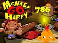 Permainan Monkey Go Happy Stage 786