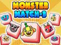 Permainan Monster Match-3 