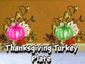 Permainan Thanksgiving Turkey Plate