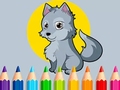 Permainan Coloring Book: Wolf