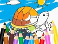 Permainan Coloring Book: Sunny Turtle