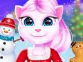 Permainan Cat Girl Christmas Decor Game