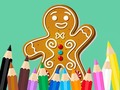 Permainan Coloring Book: Gingerbreads