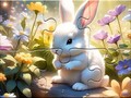 Permainan Jigsaw Puzzle: Sunny Forest Rabbit