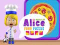 Permainan World of Alice Food Puzzle