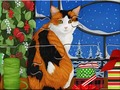 Permainan Jigsaw Puzzle: Christmas Cat