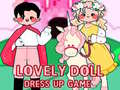 Permainan Lovely Doll Dress Up Game 