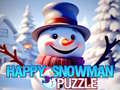 Permainan Happy Snowman Puzzle