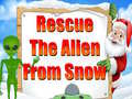 Permainan Rescue The Alien From Snow