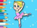 Permainan Coloring Book: Ballet Girl