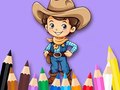 Permainan Coloring Book: Cowboy