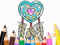 Permainan Coloring Book: Heart Dreamcatcher