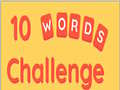 Permainan 10 Words Challenge