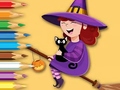 Permainan Coloring Book: Trainee Witch