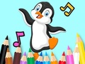 Permainan Coloring Book: Dancing Penguin