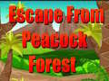 Permainan Escape From Peacock Forest