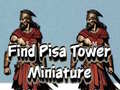 Permainan Find Pisa Tower Miniature