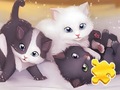 Permainan Jigsaw Puzzle: Playing Cats