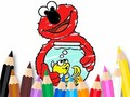 Permainan Coloring Book: Elmo New Friend