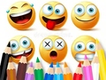 Permainan Coloring Book: Funny Emoji