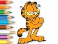 Permainan Coloring Book: Garfield Hamburger