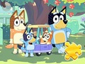 Permainan Jigsaw Puzzle: Bluey Family