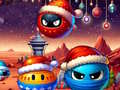 Permainan Christmas Rush : Red and Friend Balls