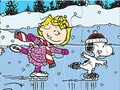 Permainan Jigsaw Puzzle: Snoopy Skating