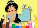 Permainan Coloring Book: Princess Jasmine