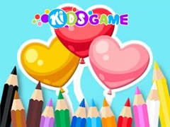 Permainan Coloring Book: Heart Balloons