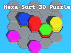 Permainan Hexa Sort 3D Puzzle