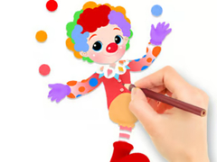 Permainan Coloring Book: Funny Clown