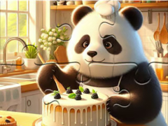 Permainan Jigsaw Puzzle: Panda Baker