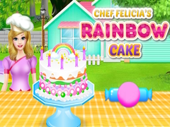 Permainan Chef Felicia`s Rainbow Cake