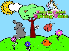 Permainan Easy to Paint Spring Time