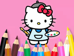 Permainan Coloring Book: Hello Kitty Painting