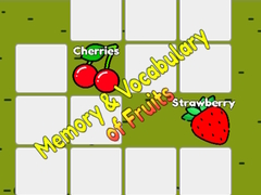 Permainan Memory & Vocabulary of Fruits