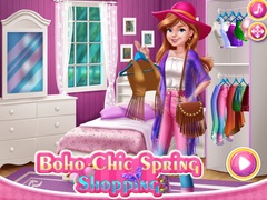 Permainan Boho Chic Spring Shopping