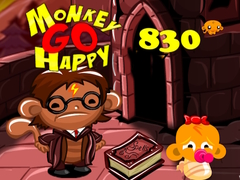 Permainan Monkey Go Happy Stage 830