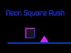 Permainan Neon square Rush