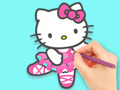 Permainan Coloring Book: Hello Kitty Dancing