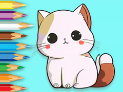 Permainan Coloring Book: Cute Kitten