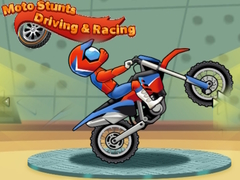 Permainan Moto Stunts Driving & Racing