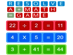 Permainan RE5OLVE a+math=game