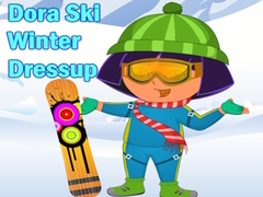 Permainan Dora Ski Winter Dressup