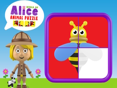 Permainan World of Alice Animals Puzzle