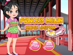 Permainan Princess Mulan Shoes Design