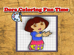 Permainan Dora Coloring Fun Time